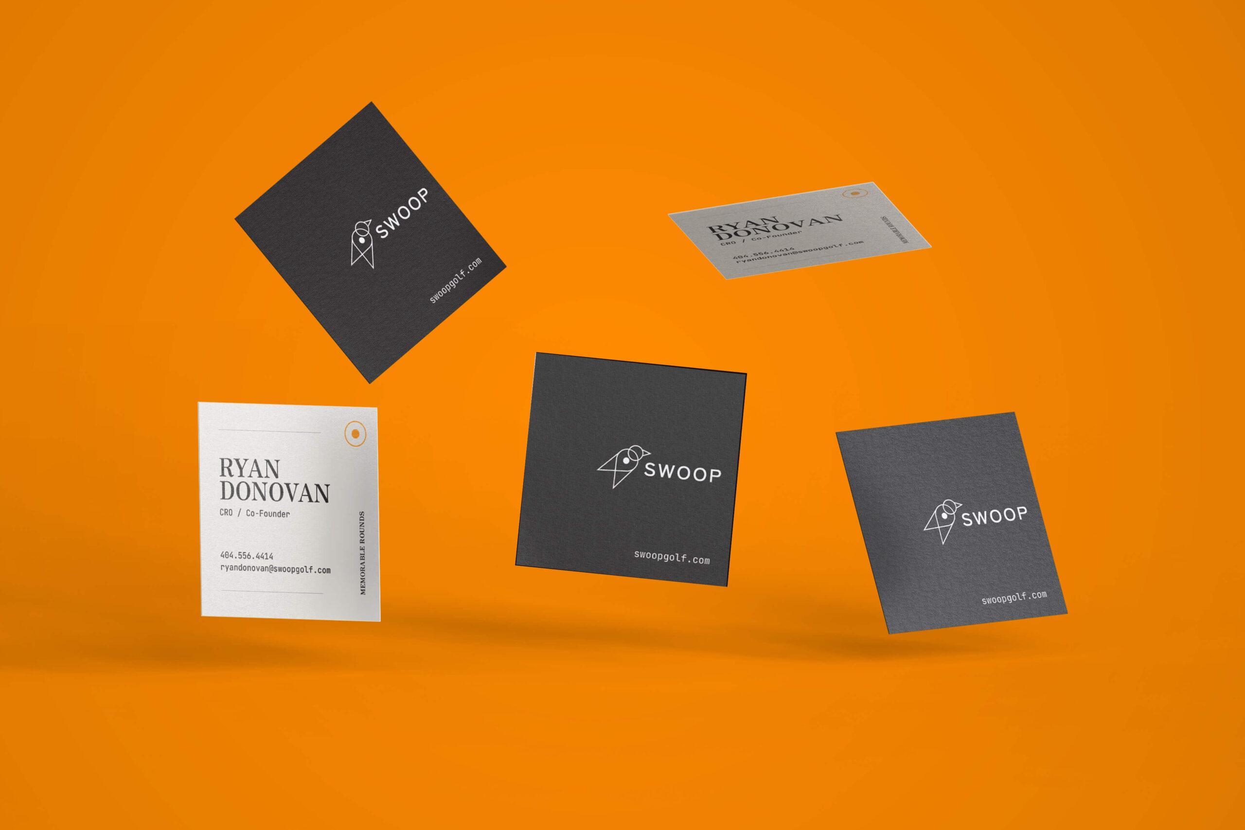 business cards for golf courses